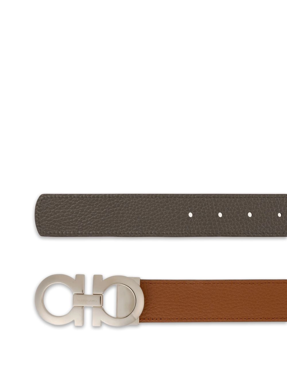 Ferragamo Reversible And Adjustable Gancini Belt