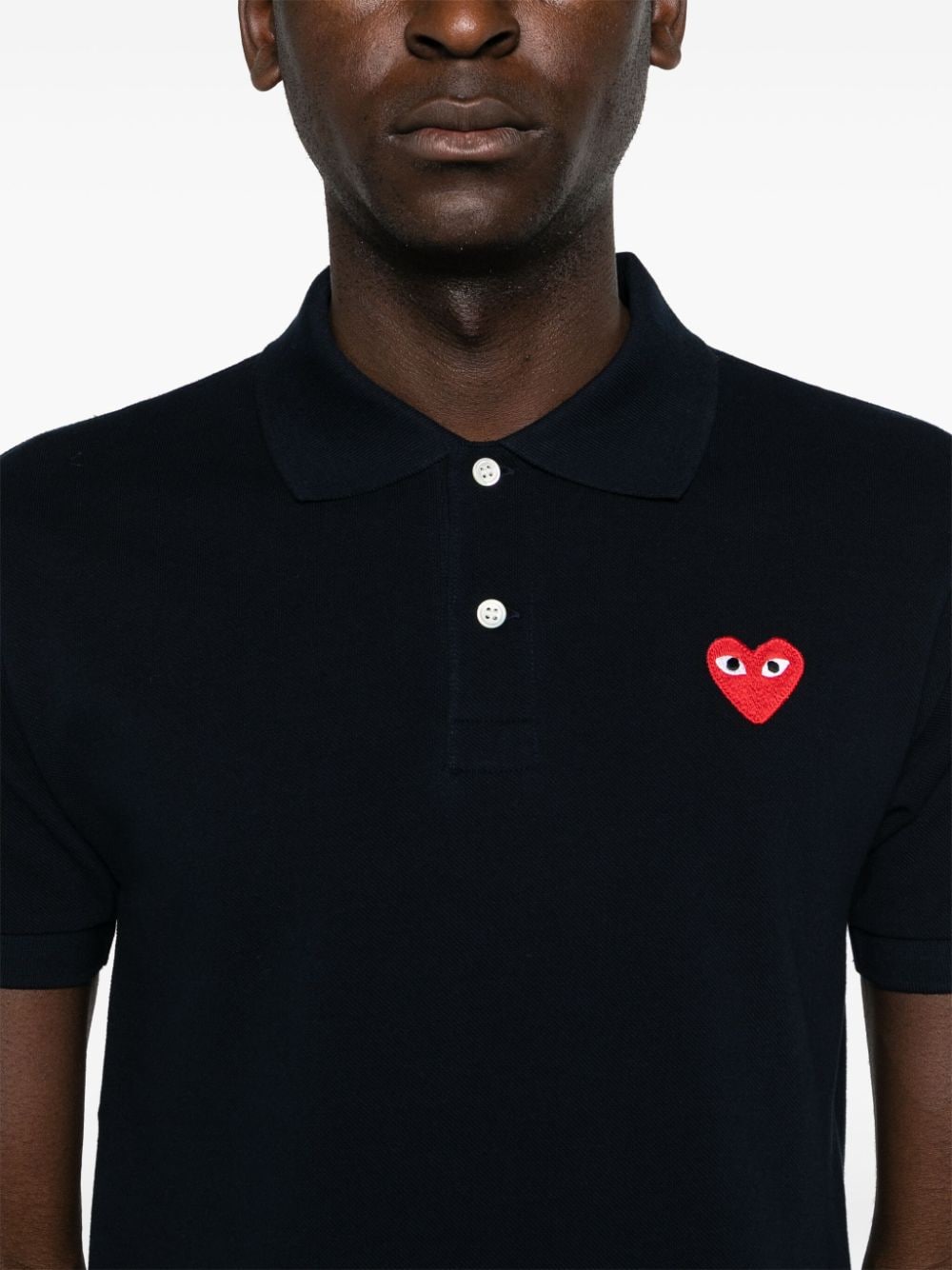 Comme Des Garcons Comme Des Garçons Cotton polo shirt