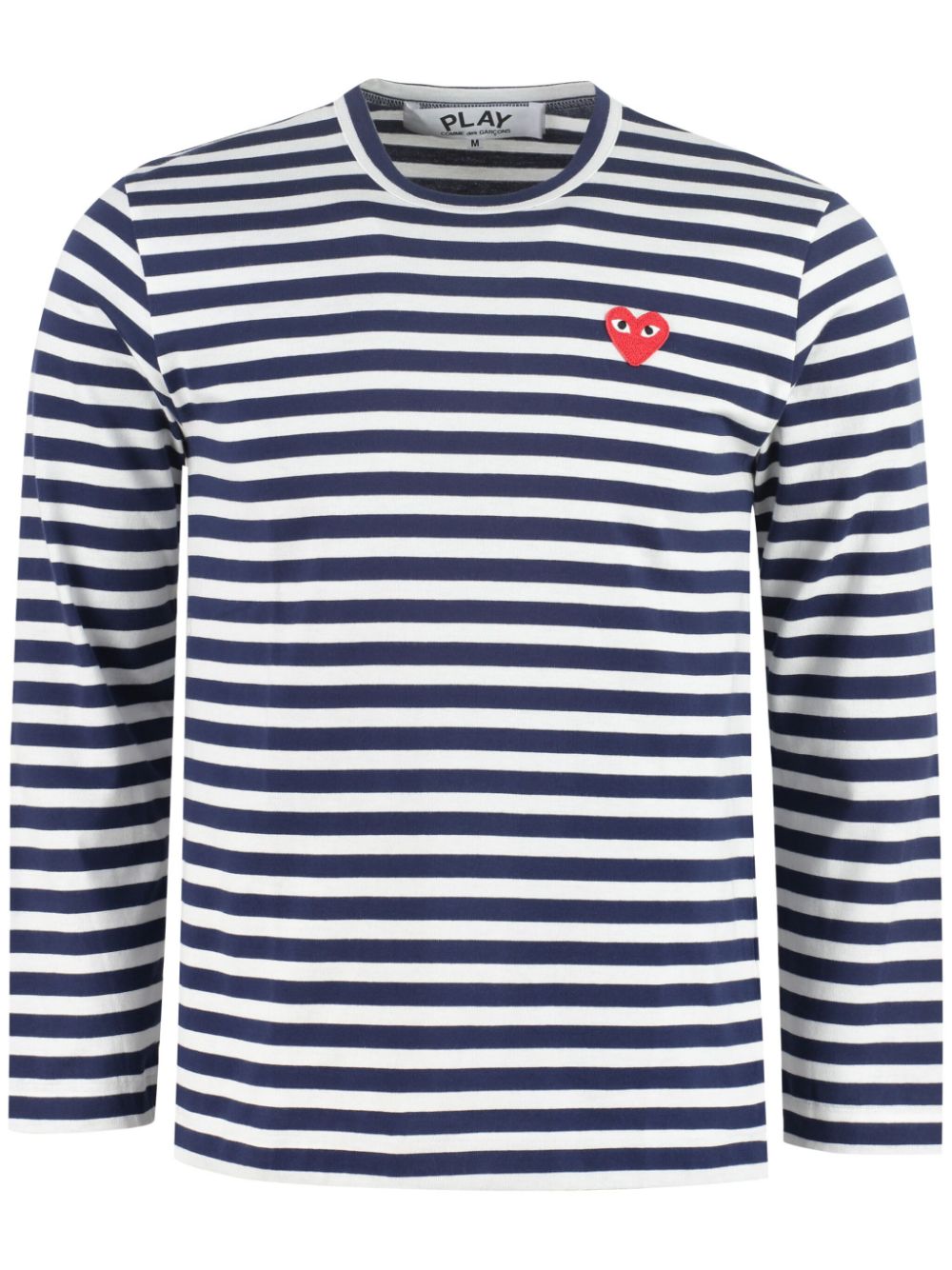 Comme Des Garcons Comme Des Garçons Striped cotton t-shirt