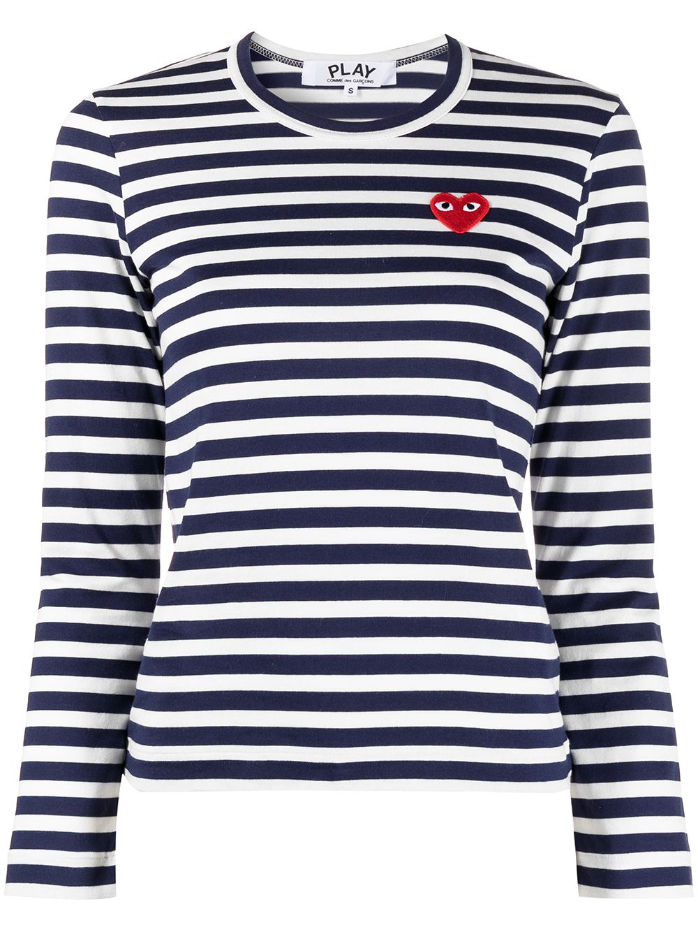 Comme Des Garcons Comme Des Garçons Striped cotton t-shirt