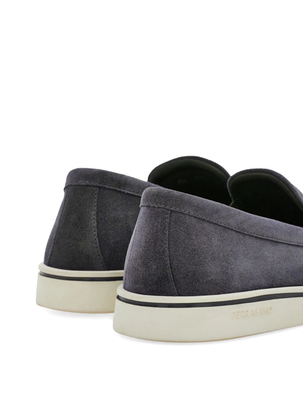 Ferragamo Boat shoe loafer with Gancini ornament