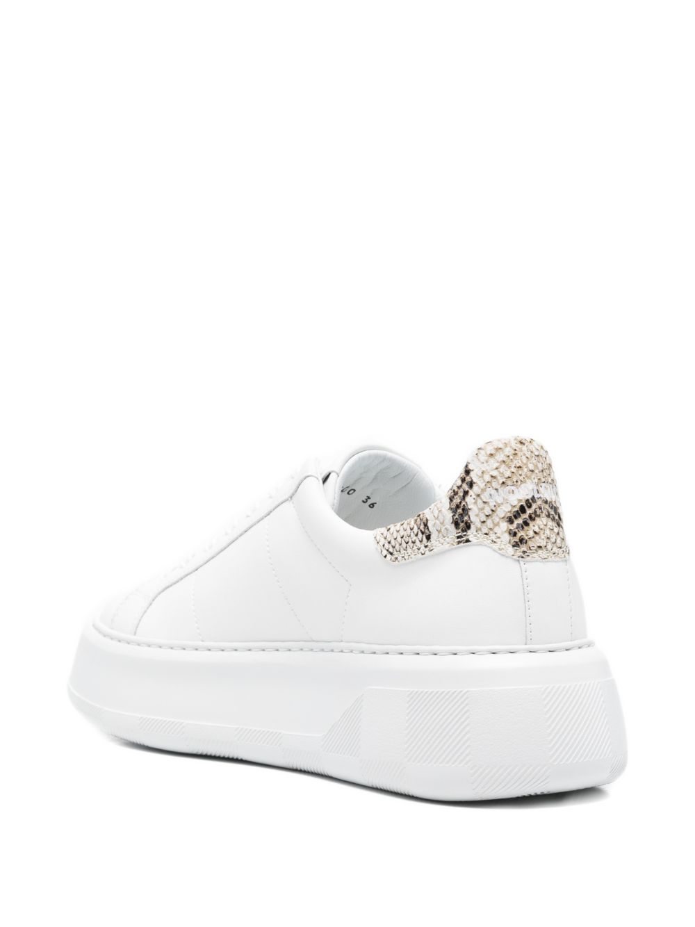 Woolrich Chunky Court leather sneakers
