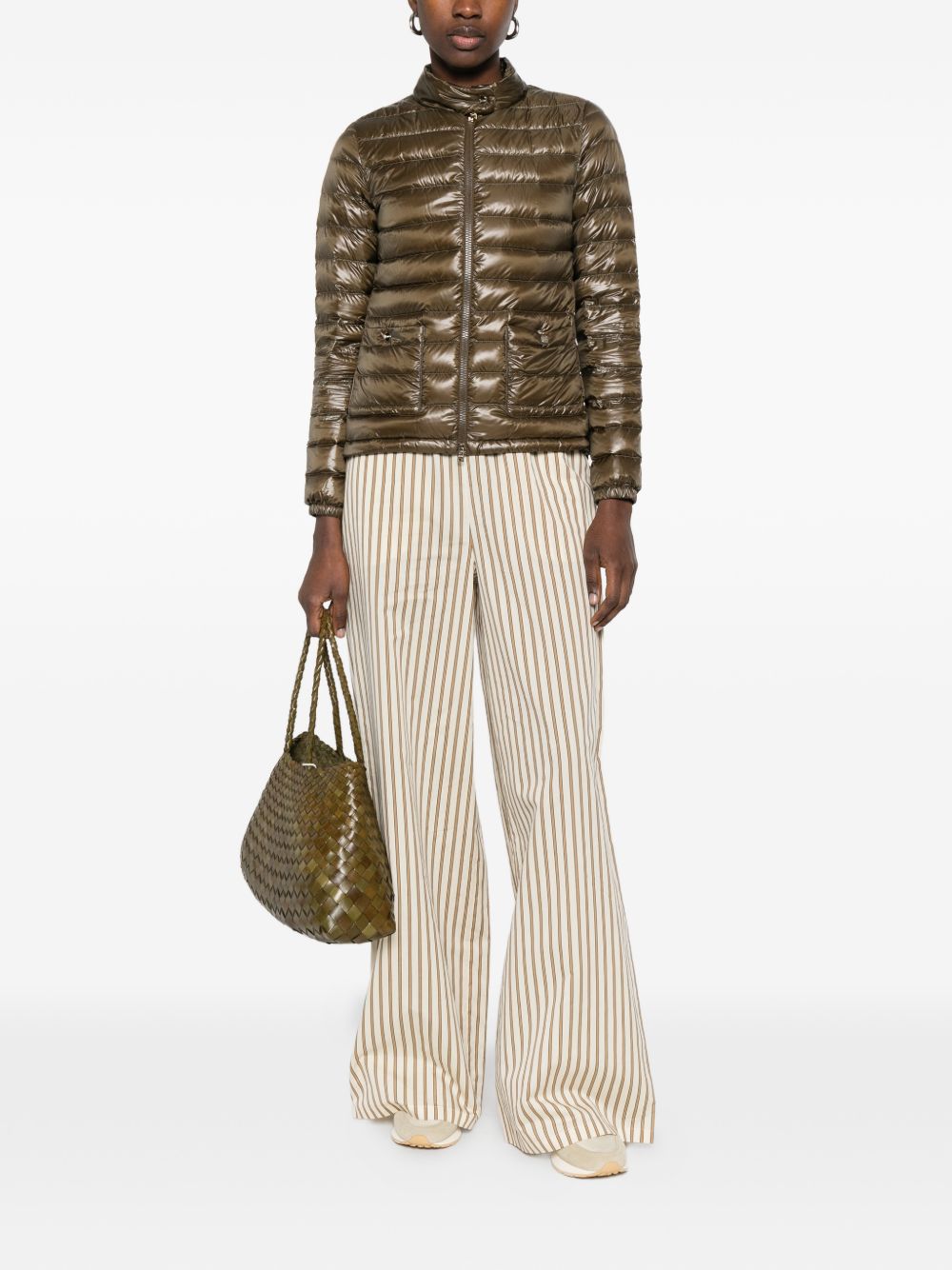 Herno Nylon short down jacket