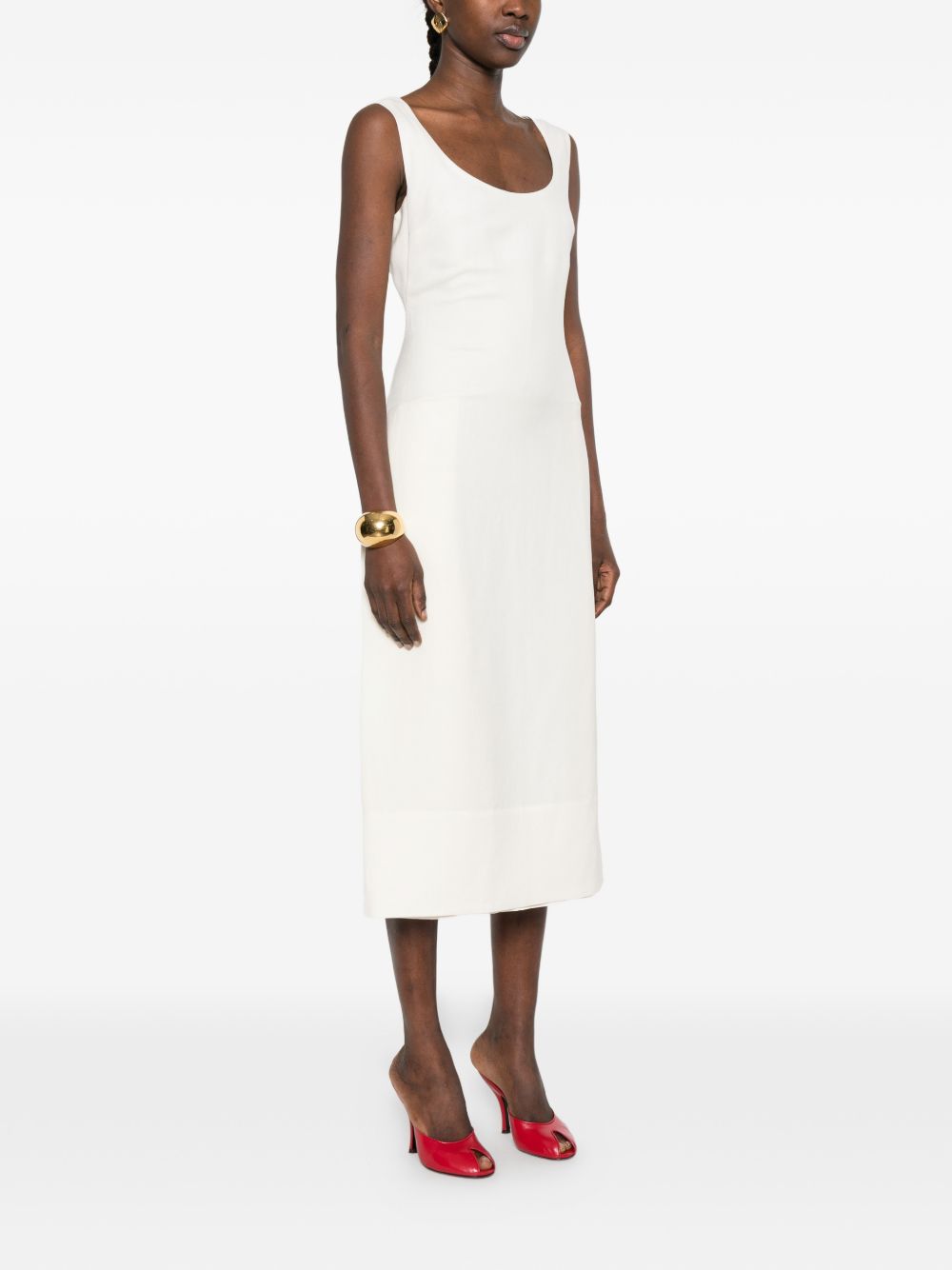 Jacquemus La Robe Tablier long dress