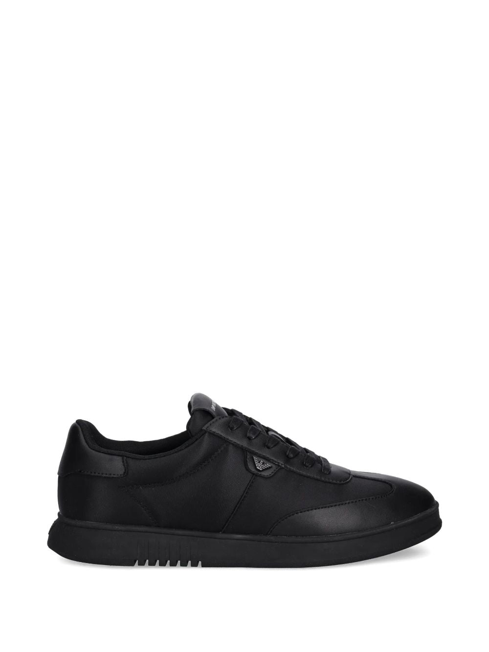 Emporio Armani Nylon sneakers with leather details