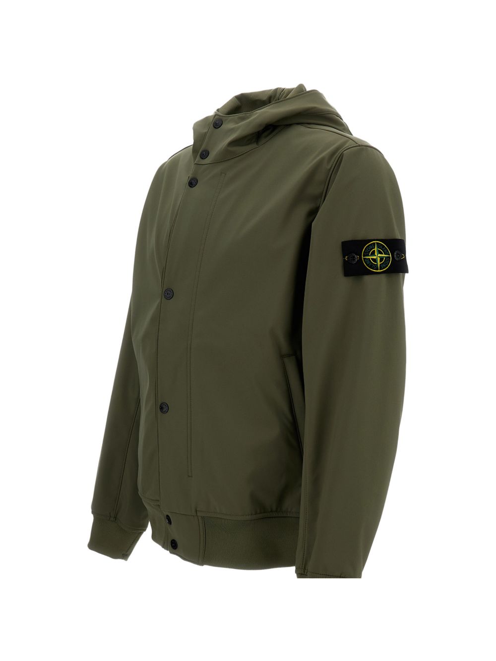 Stone Island Hooded blouson jacket