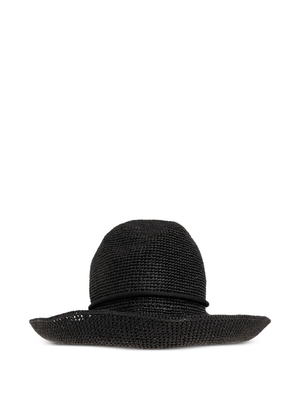 Emporio Armani Natural Cord Sun Crochet Hat