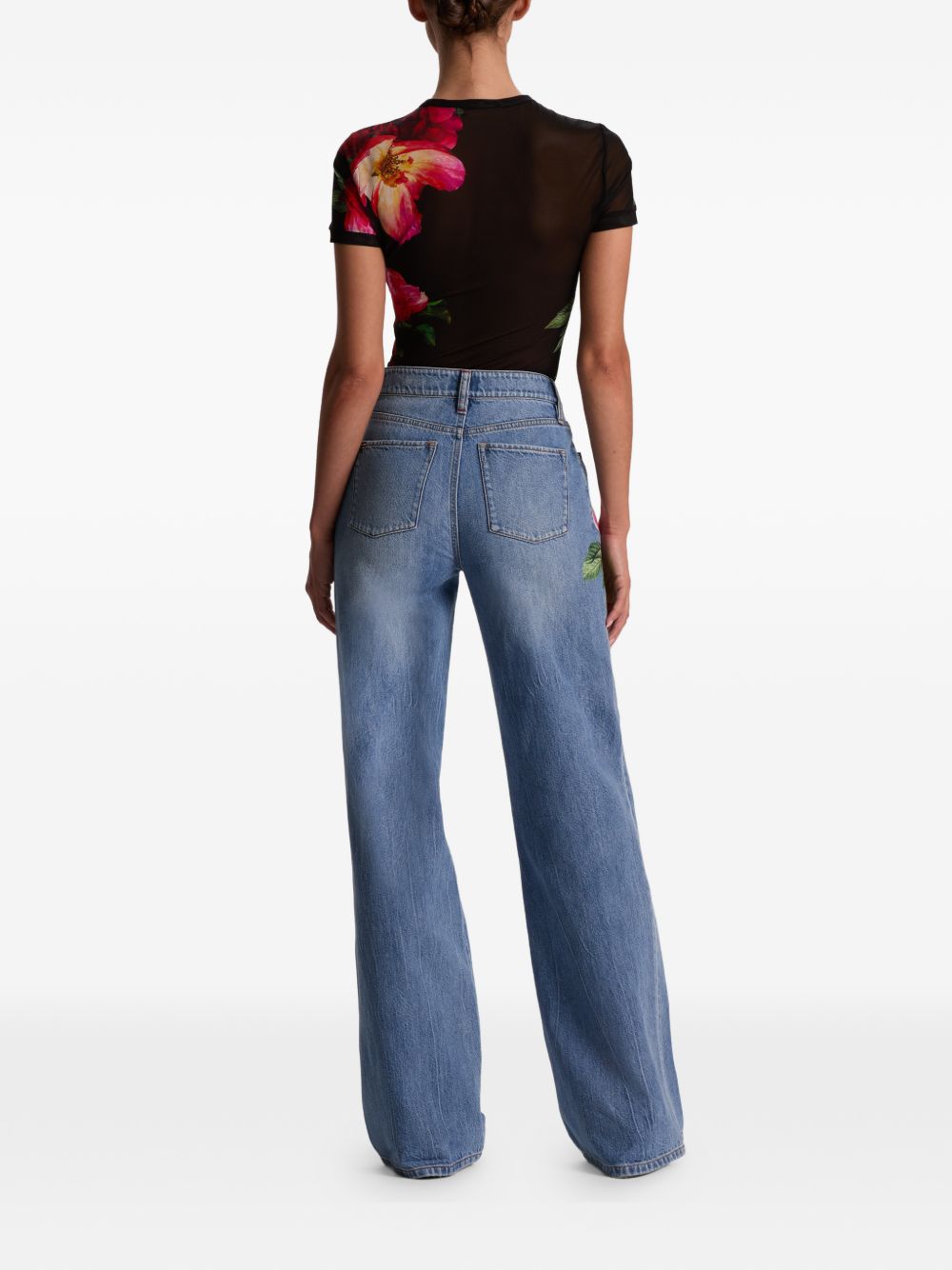 Alice + Olivia Jeans LIGHT BLUE