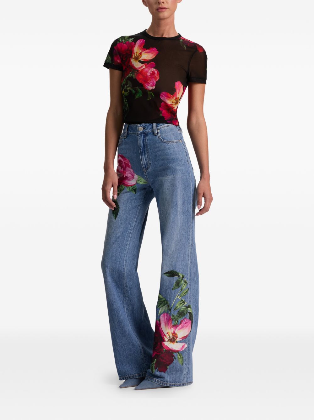 Alice + Olivia Jeans LIGHT BLUE