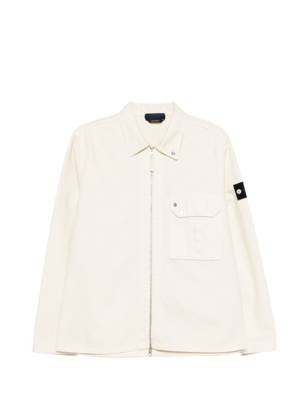 Stone Island Compass badge Logo cotton jacket