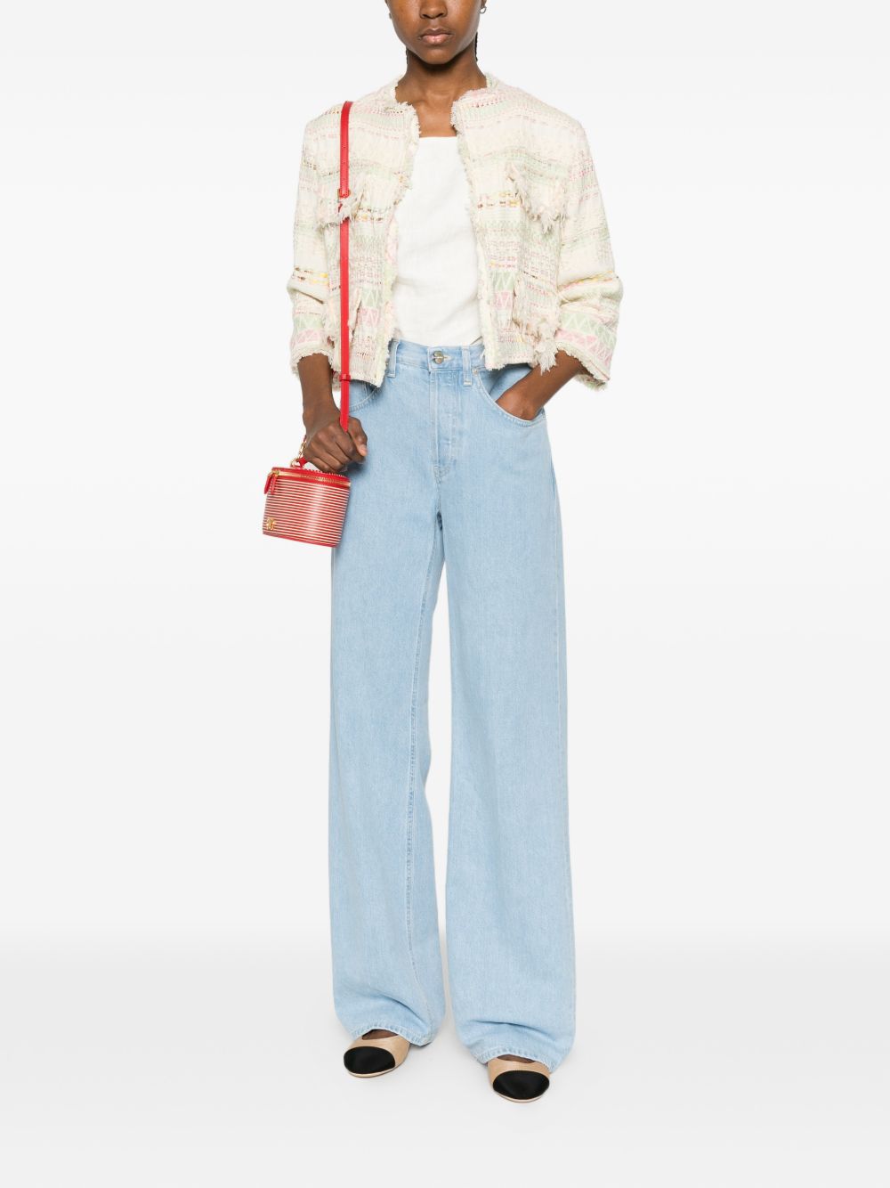 Bye Cotton blend short jacket