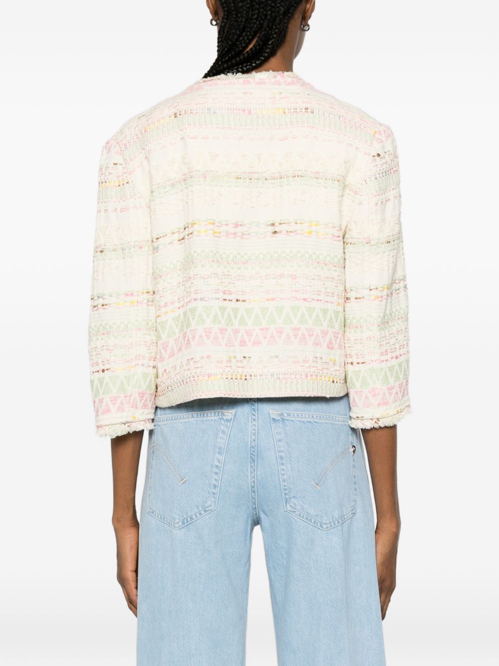Bye Cotton blend short jacket