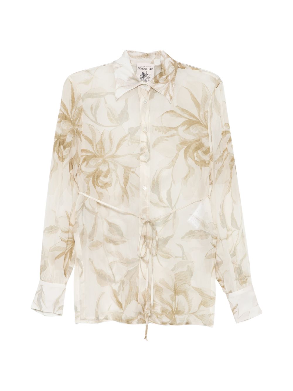 Semicouture Juana printed shirt
