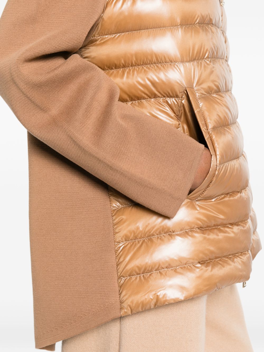 Herno Cotton and nylon down jacket