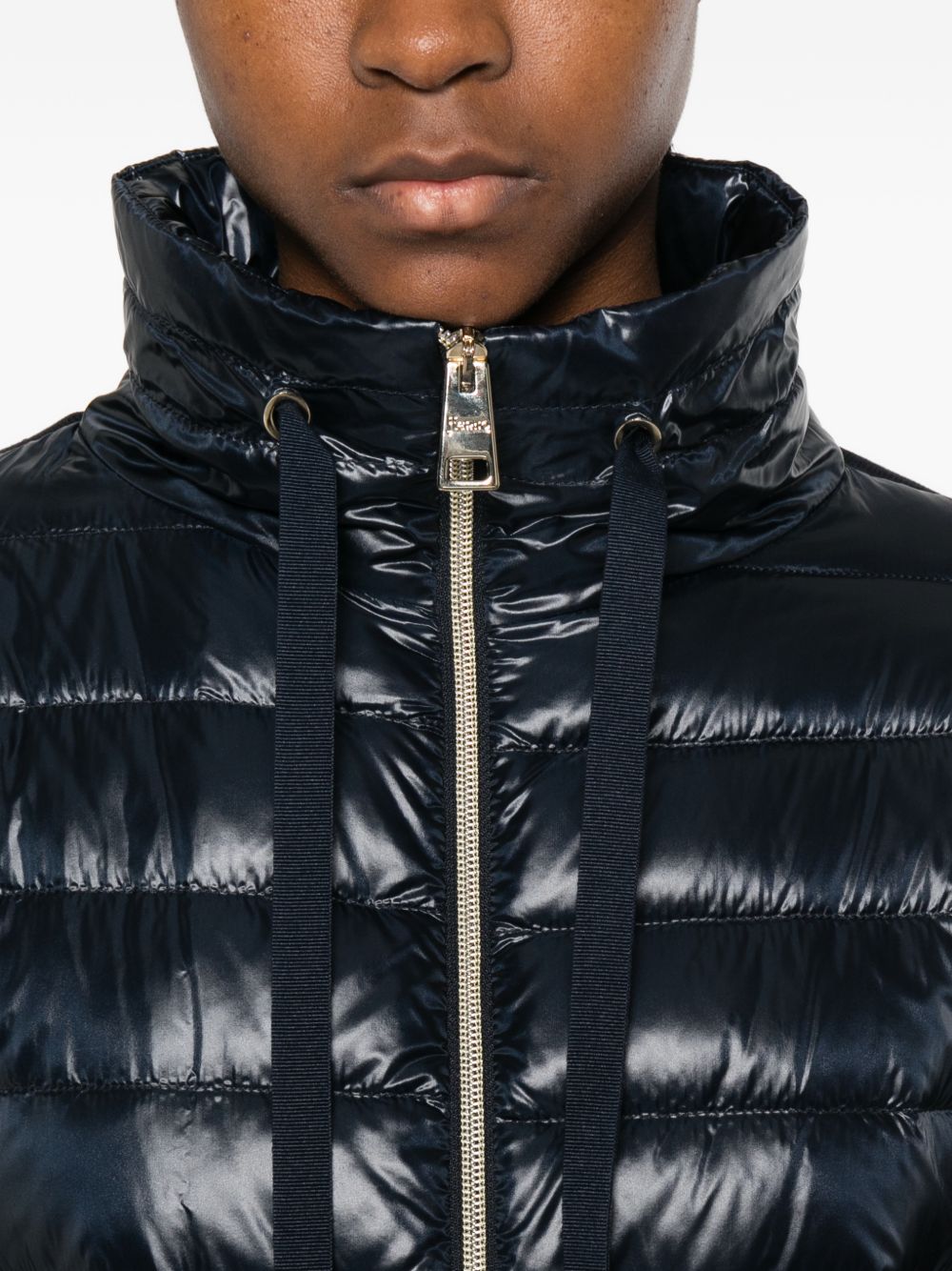 Herno Cotton and nylon down jacket