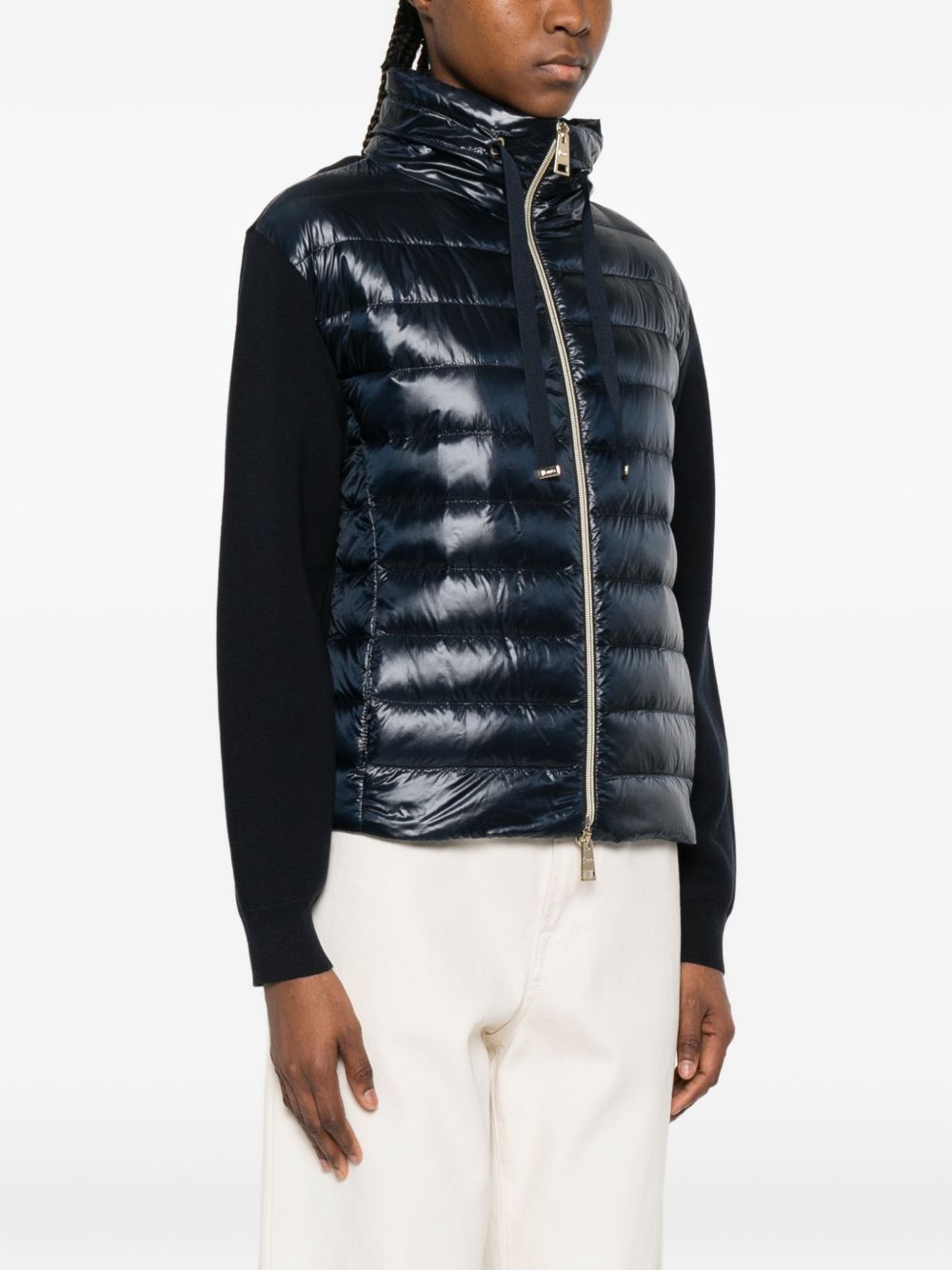 Herno Cotton and nylon down jacket