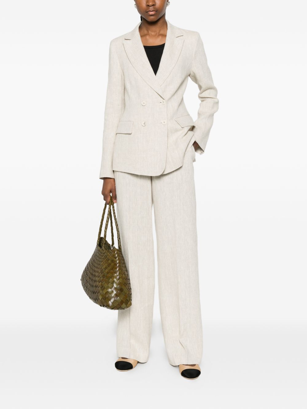 Via Masini 80 Linen trousers