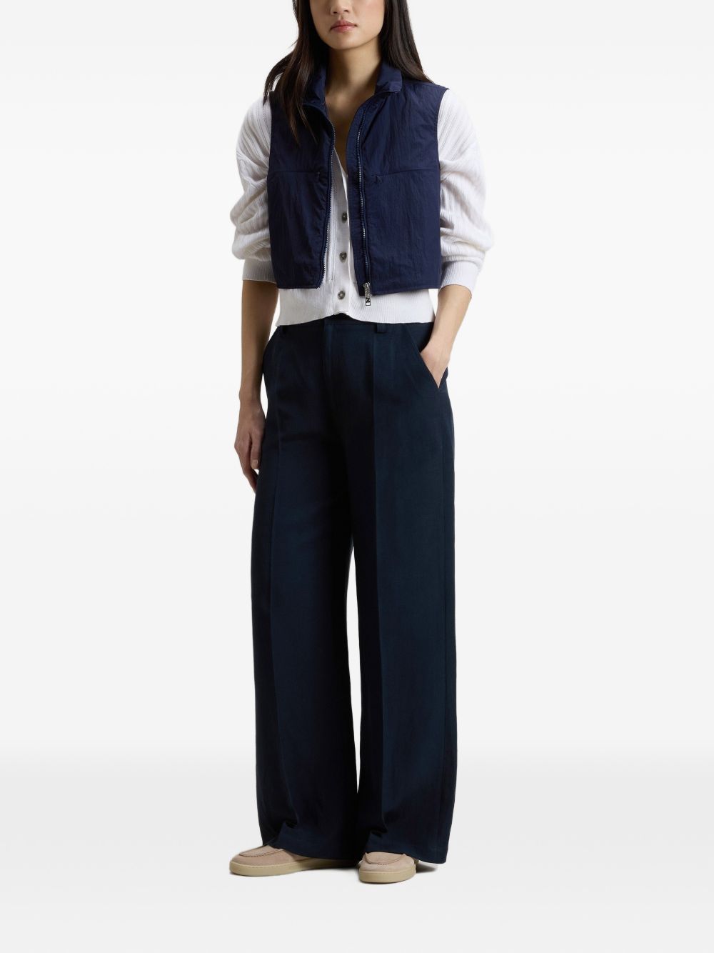 Woolrich Nylon zipped vest