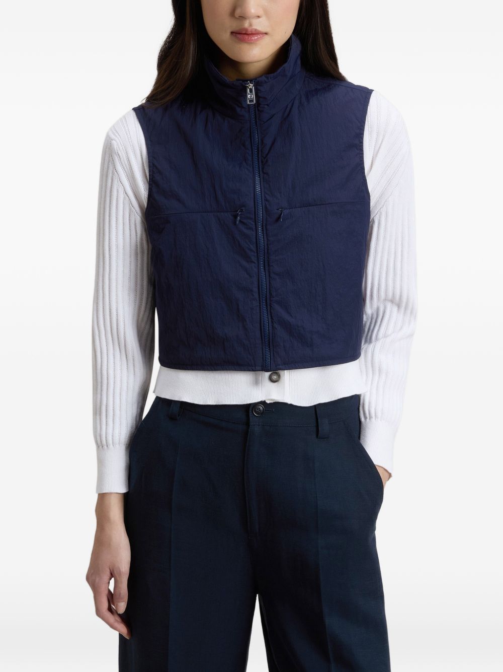 Woolrich Nylon zipped vest