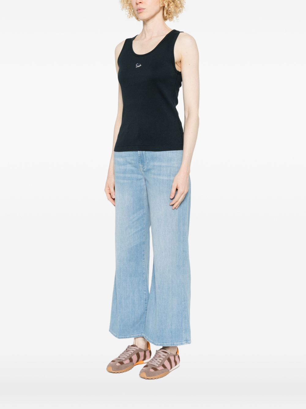 Maison Kitsuné Maison Kitsuné Baby Fox cotton tank top