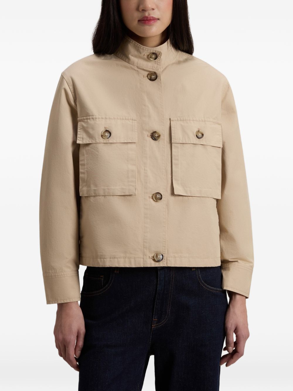 Woolrich Canvas field overshirt