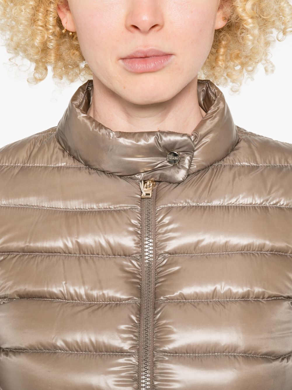 Herno Nylon short down jacket