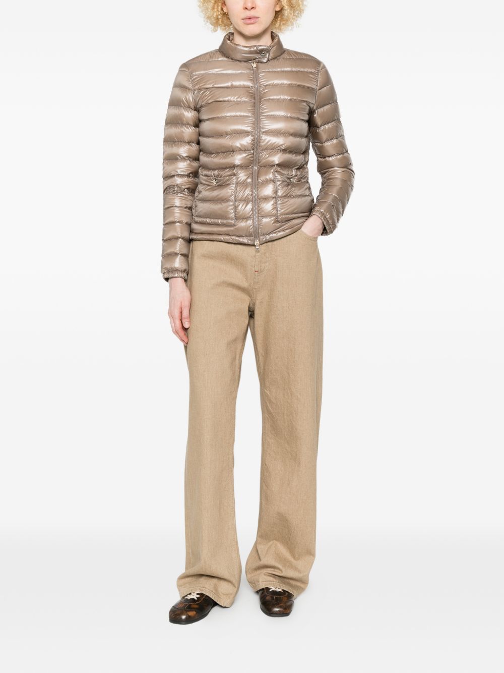 Herno Nylon short down jacket