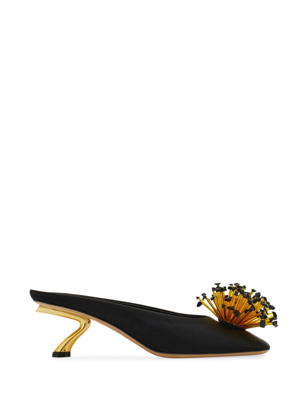 Ferragamo S-Shaped Heel Mule