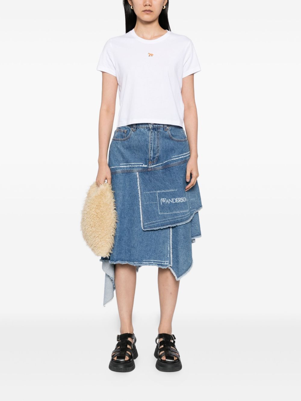 Maison Kitsuné Maison Kitsuné Baby Fox cotton t-shirt