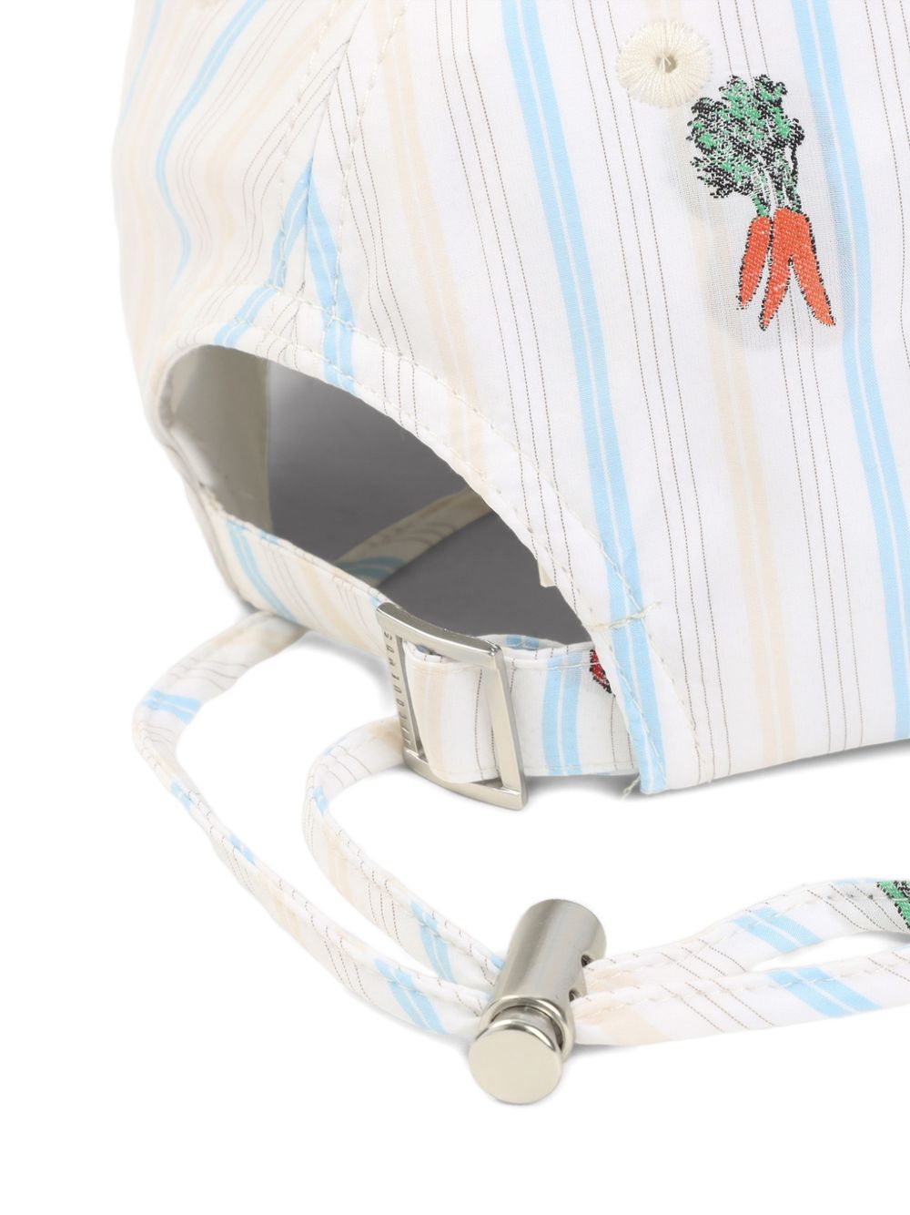 Jacquemus Cappello rigato in cotone