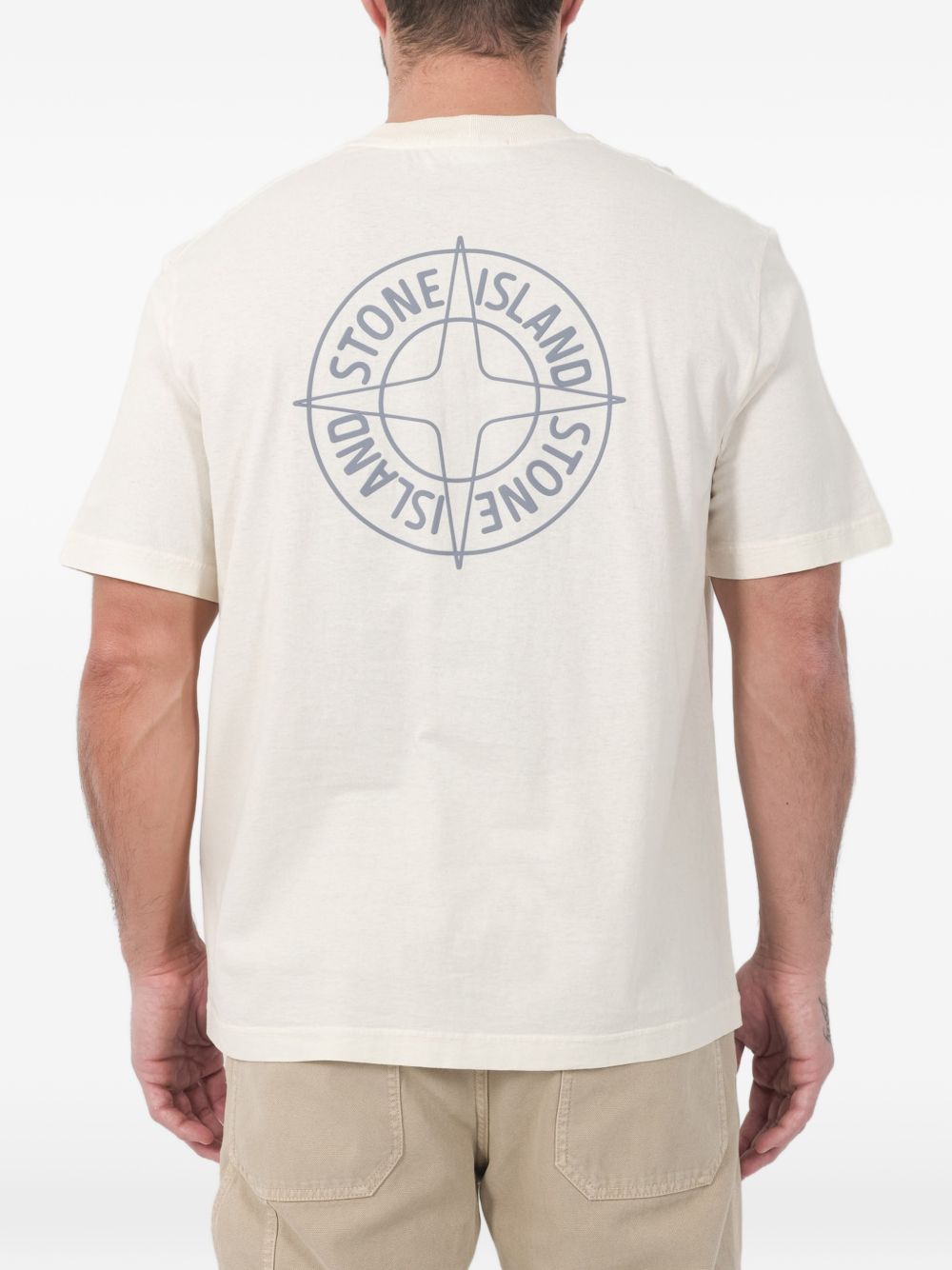 Stone Island Logo cotton t-shirt
