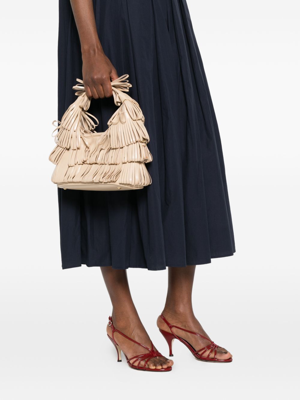 La Milanesa Capucine small hobo bag