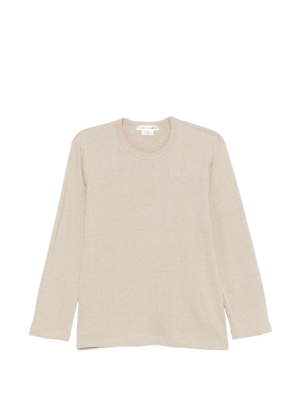 Comme Des Garcons Comme Des Garçons Linen and cotton blend t-shirt