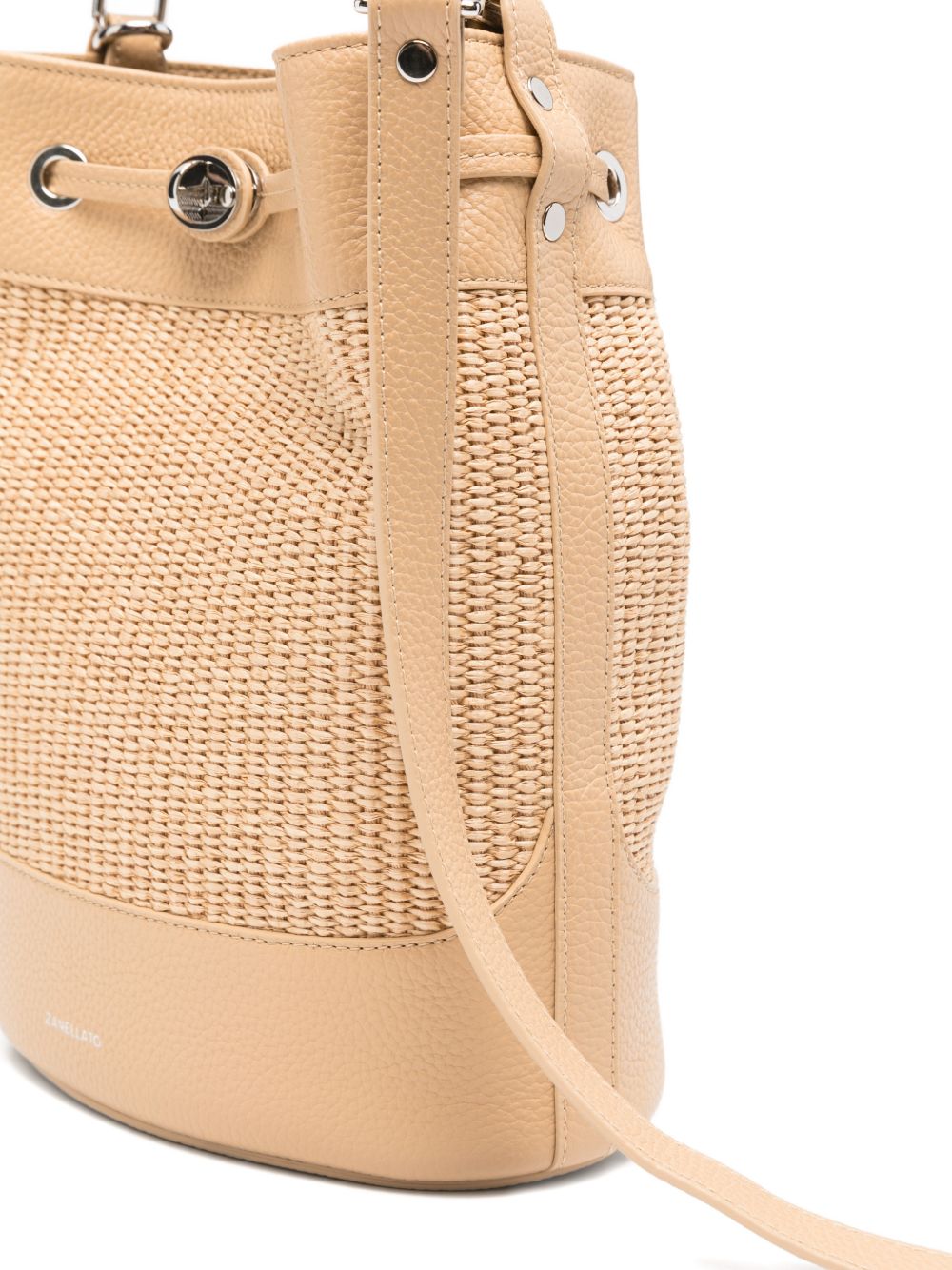 Zanellato Mondà Vimini small bucket bag