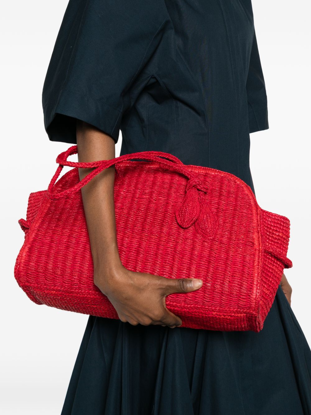 Jacquemus Le Turismo rafia handbag
