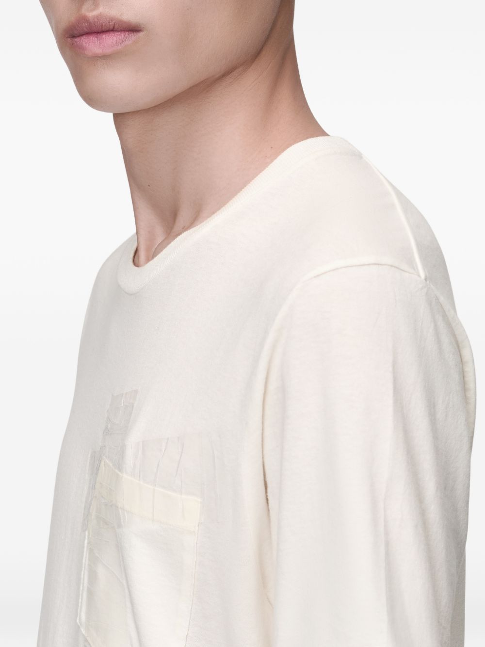 Maison Margiela Taped cotton t-shirt