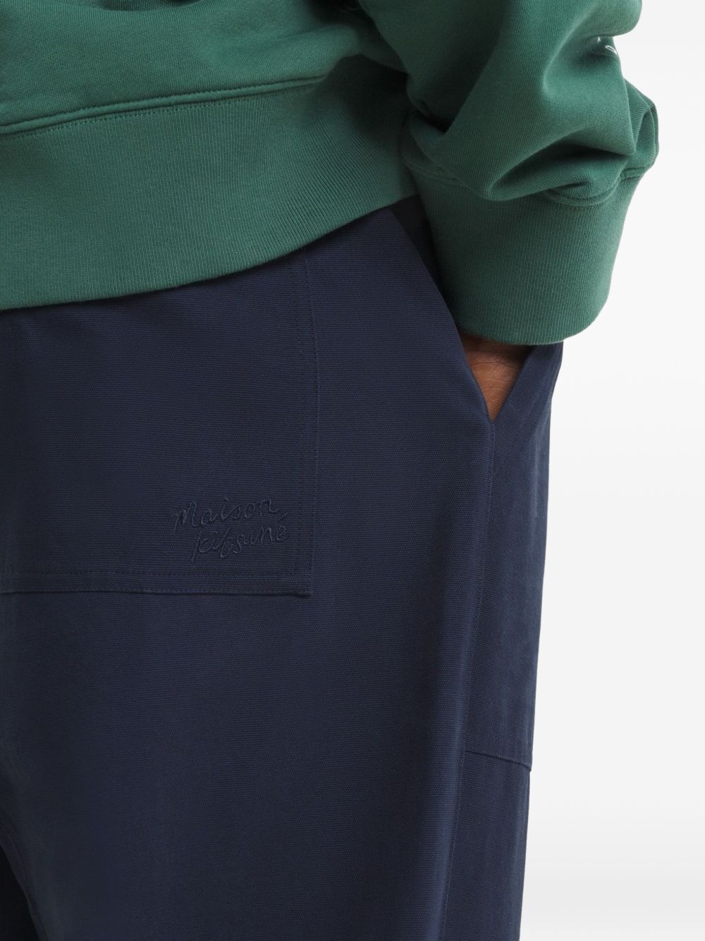 Maison Kitsuné Maison Kitsuné Cotton trousers