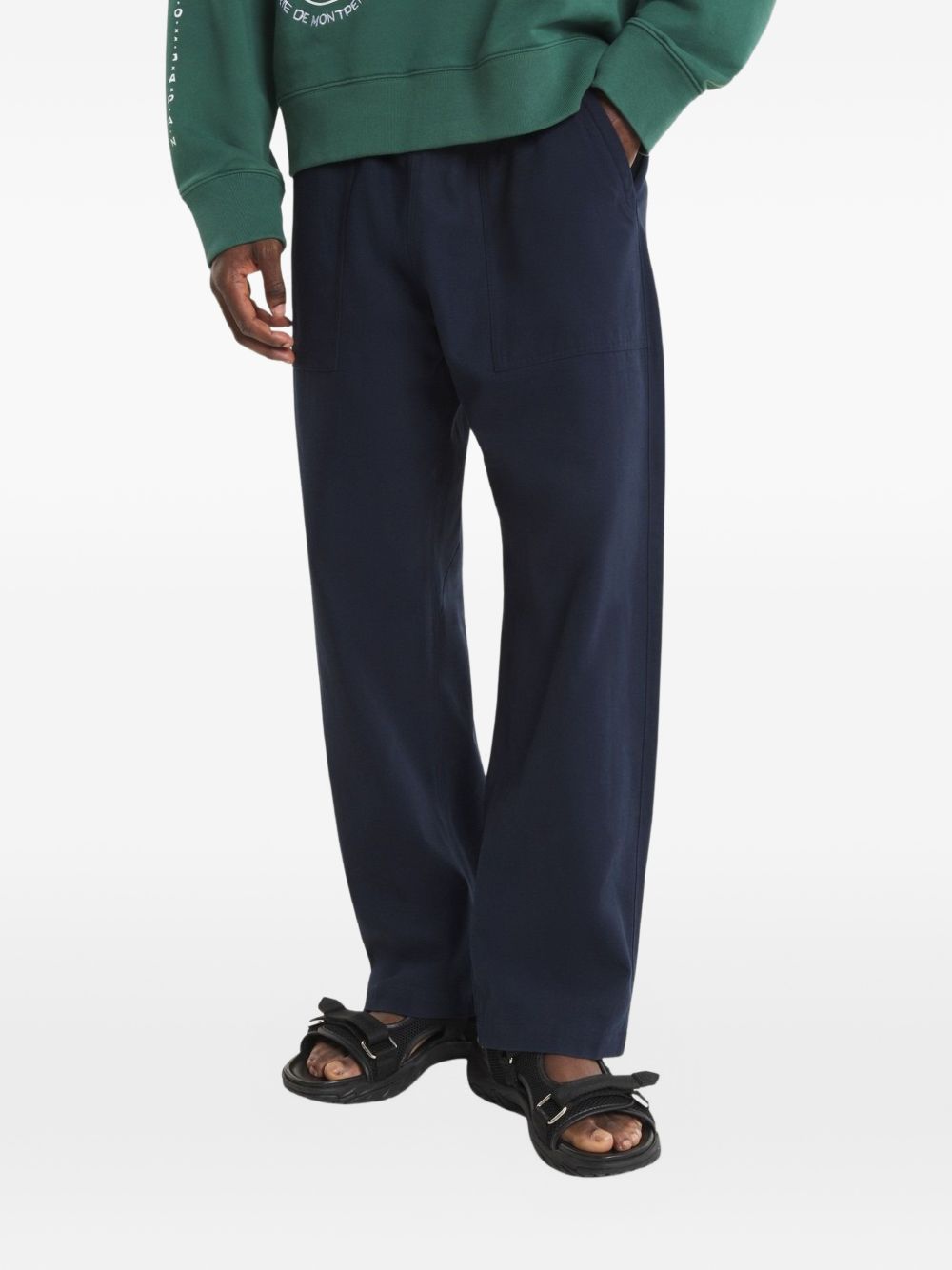 Maison Kitsuné Maison Kitsuné Cotton trousers