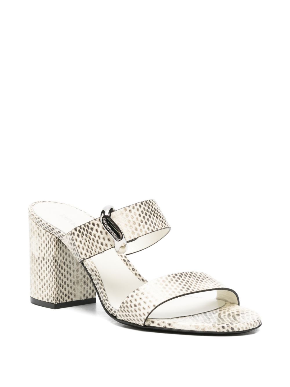 Emporio Armani Exclusive Leather mules