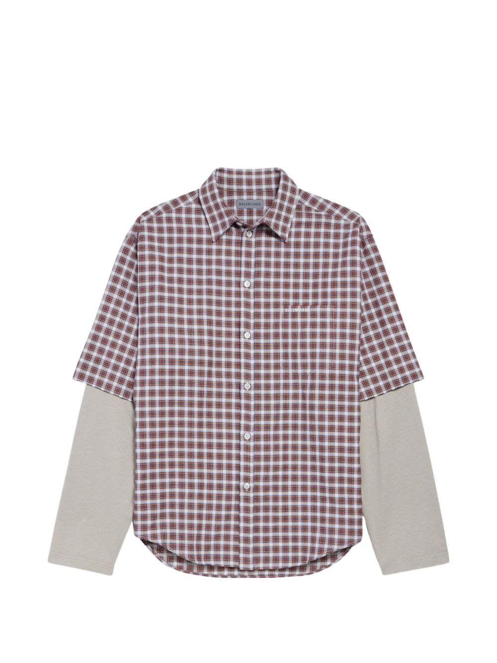 Balenciaga Checked cotton shirt