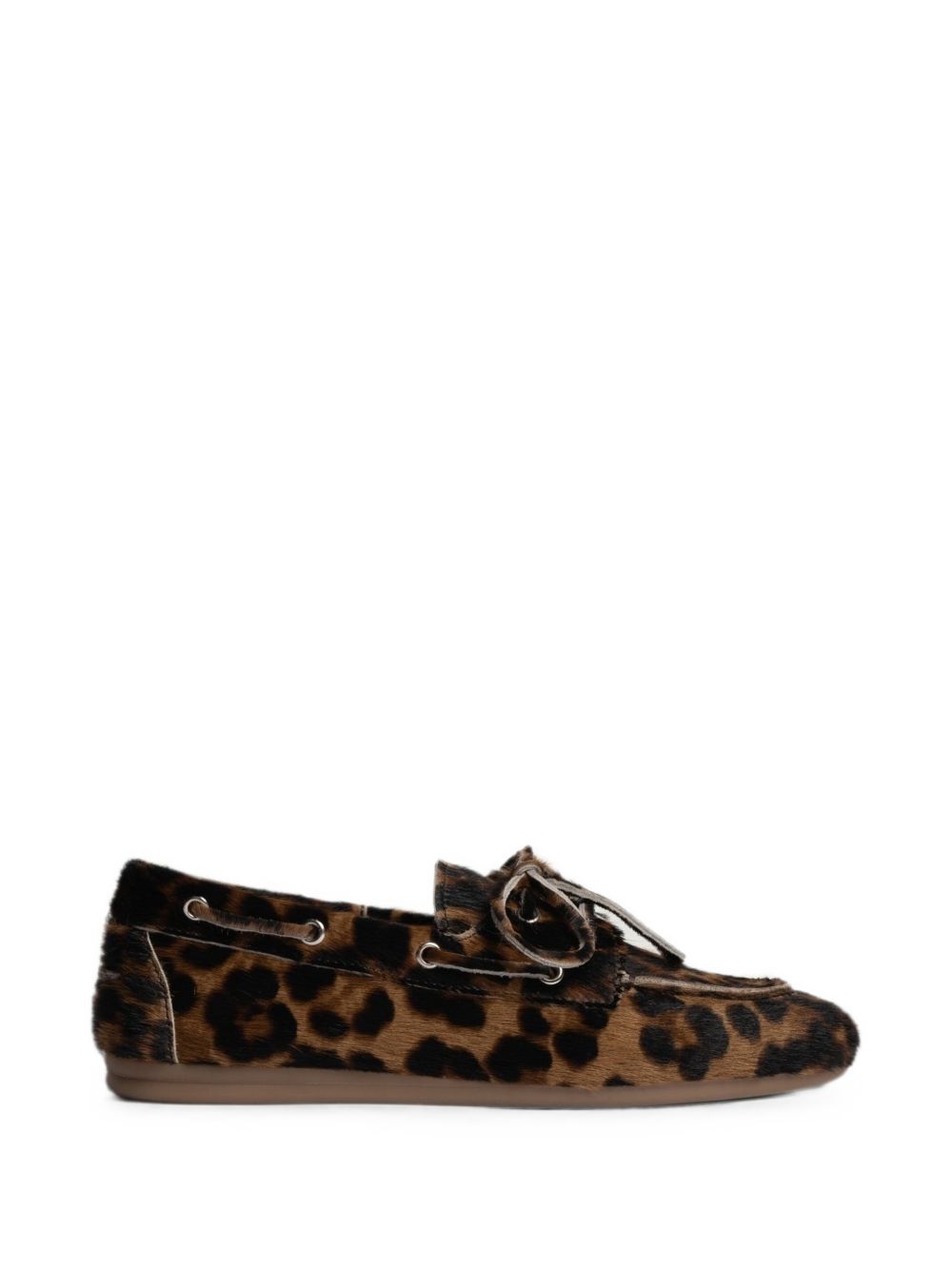 032C POSA Flat shoes LEOPARD PRINT