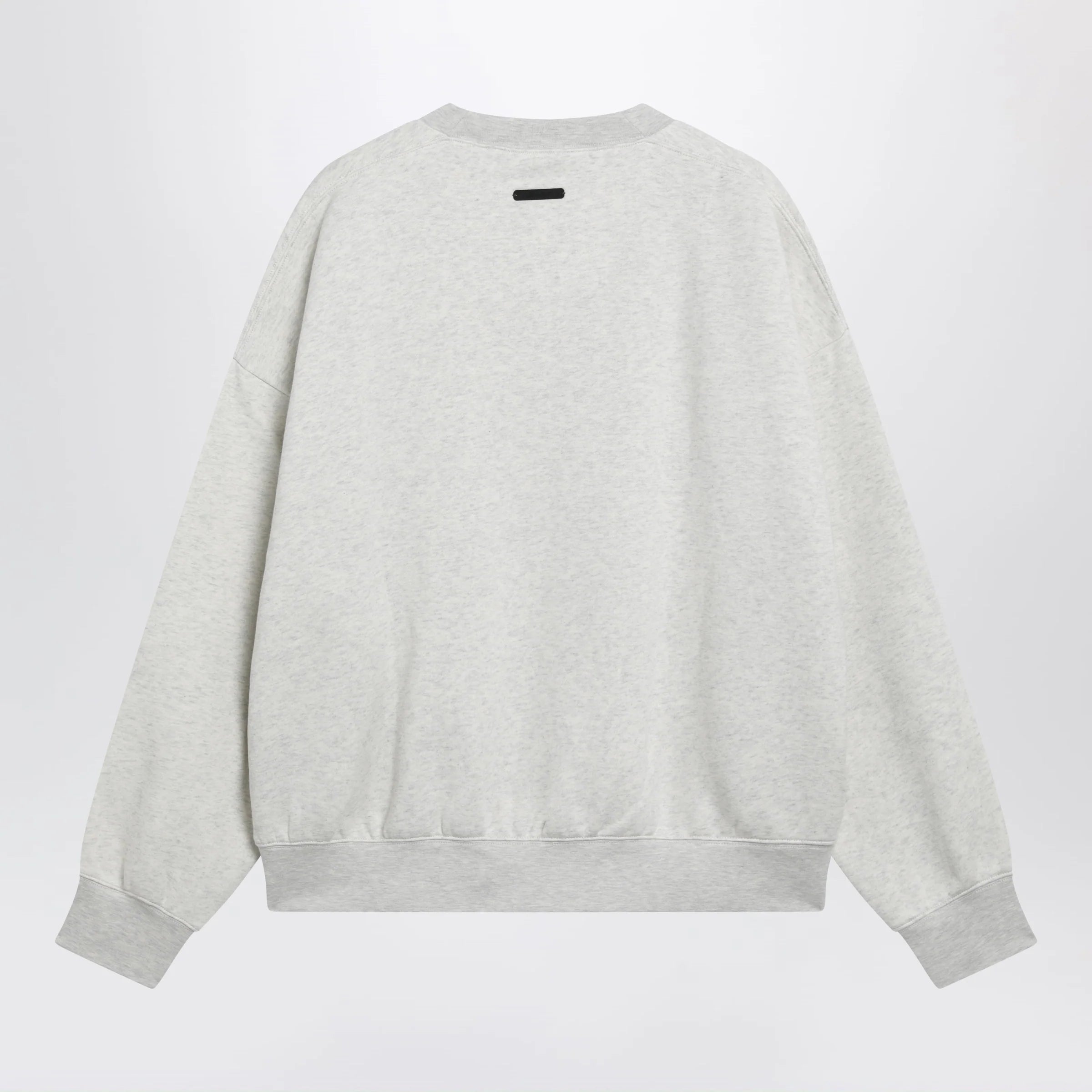 Fear of God Essentials Signature SS26 crewneck sweatshirt in fleece oatmeal