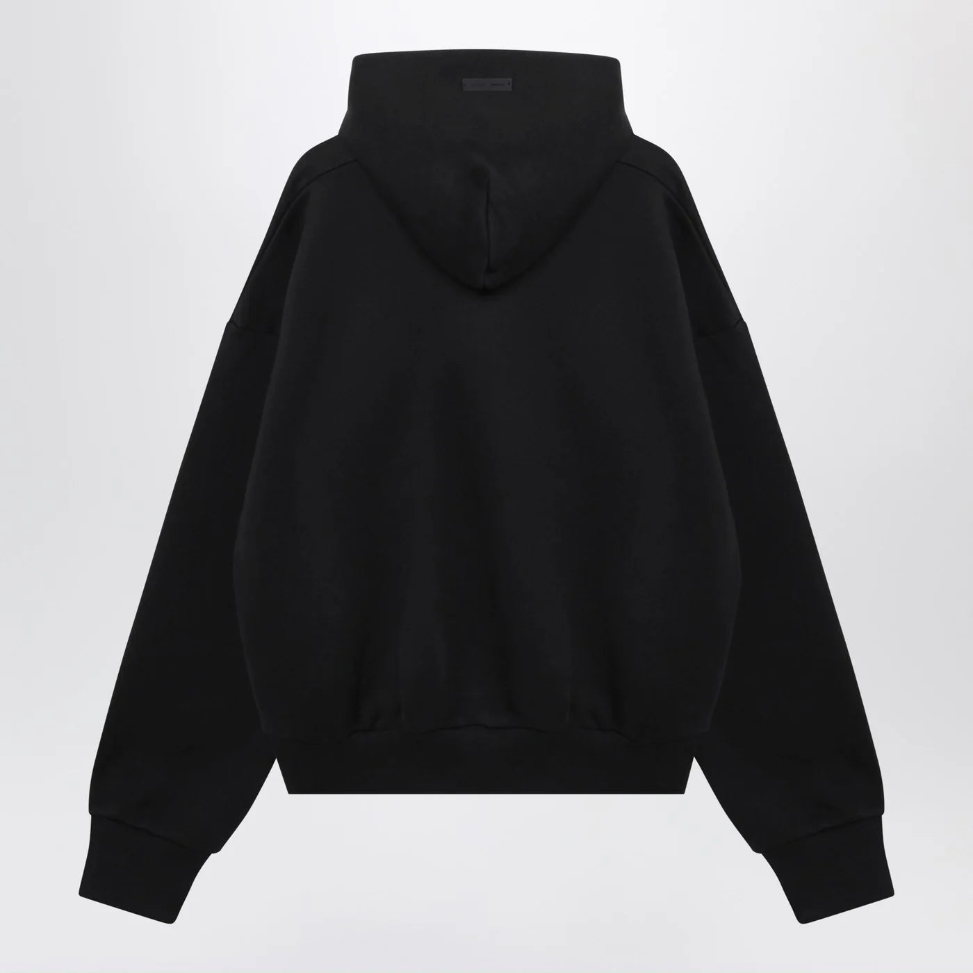 Fear of God Essentials Black washed sweatshirt with logo print