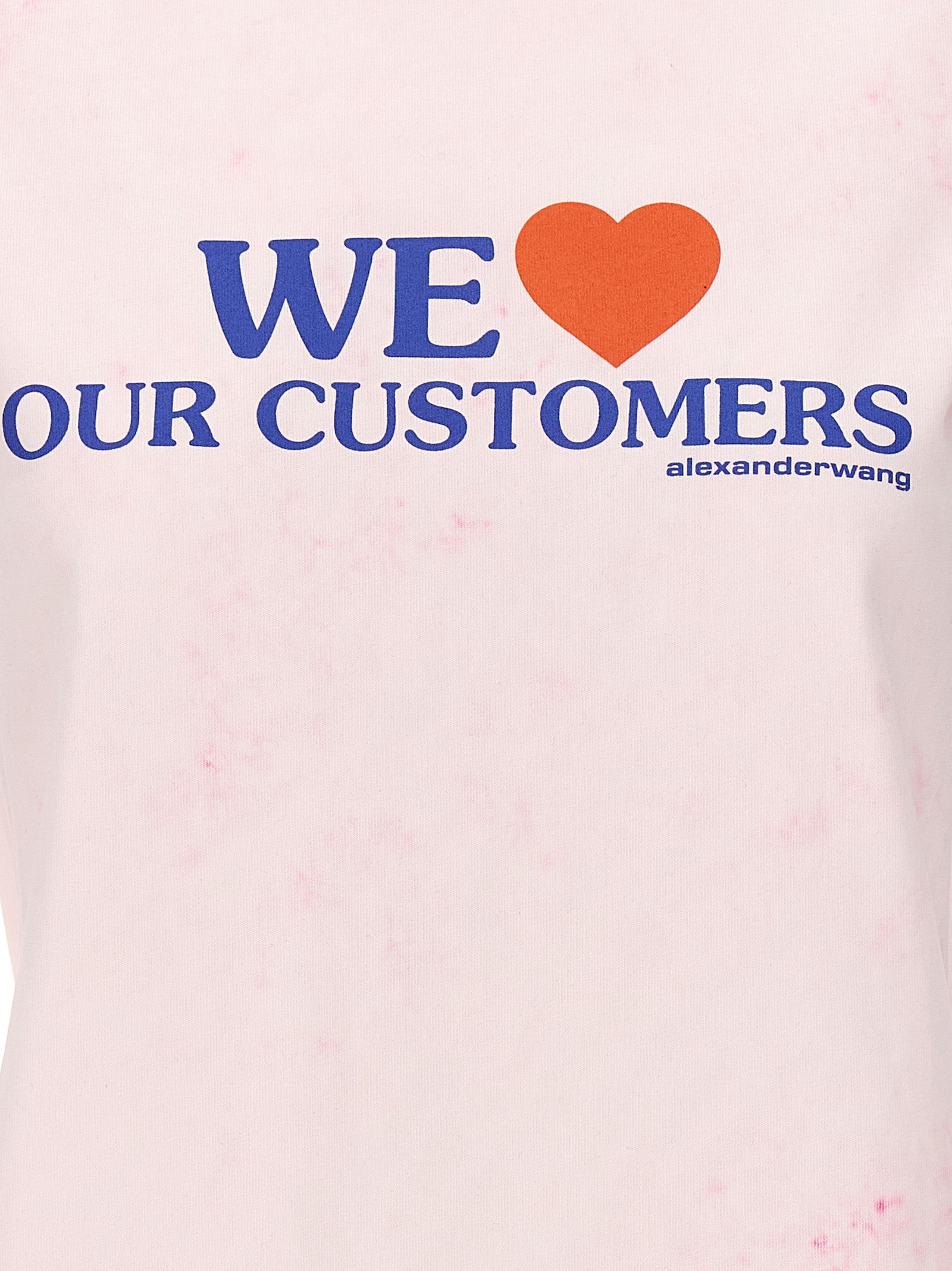 Alexander Wang We Love Our Customers T-shirt