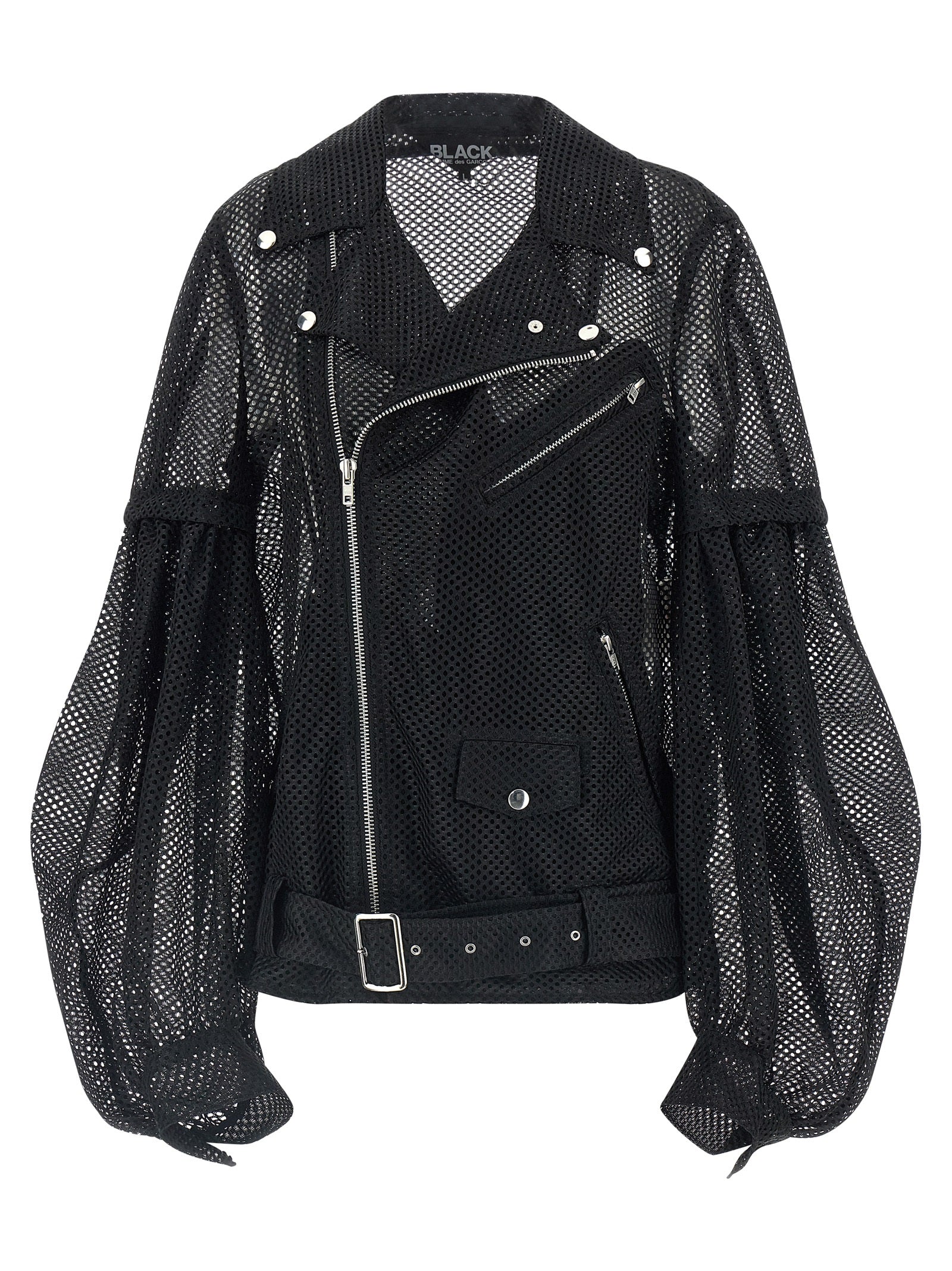 Comme Des Garcons Black Mesh Jacket