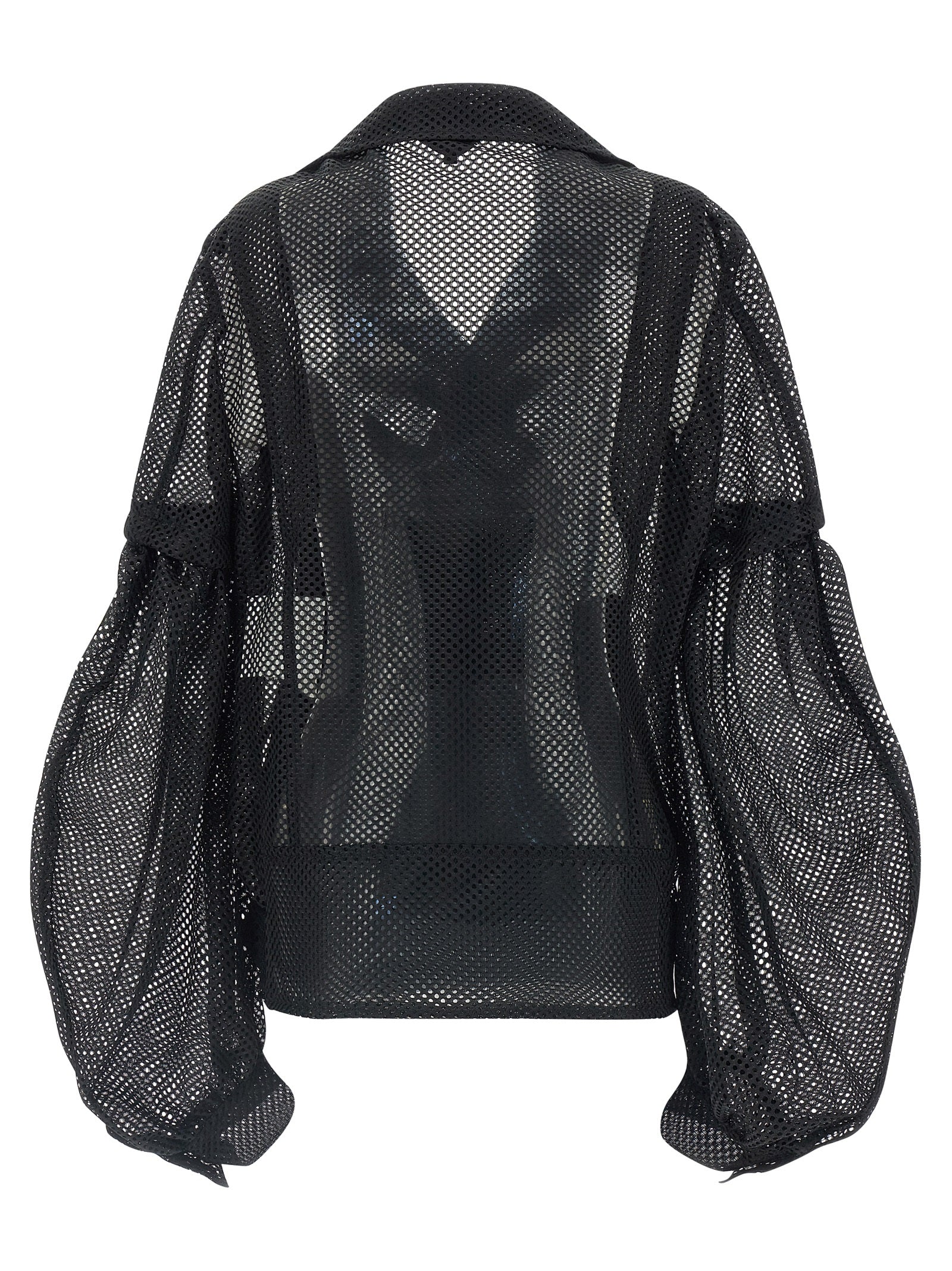 Comme Des Garcons Black Mesh Jacket