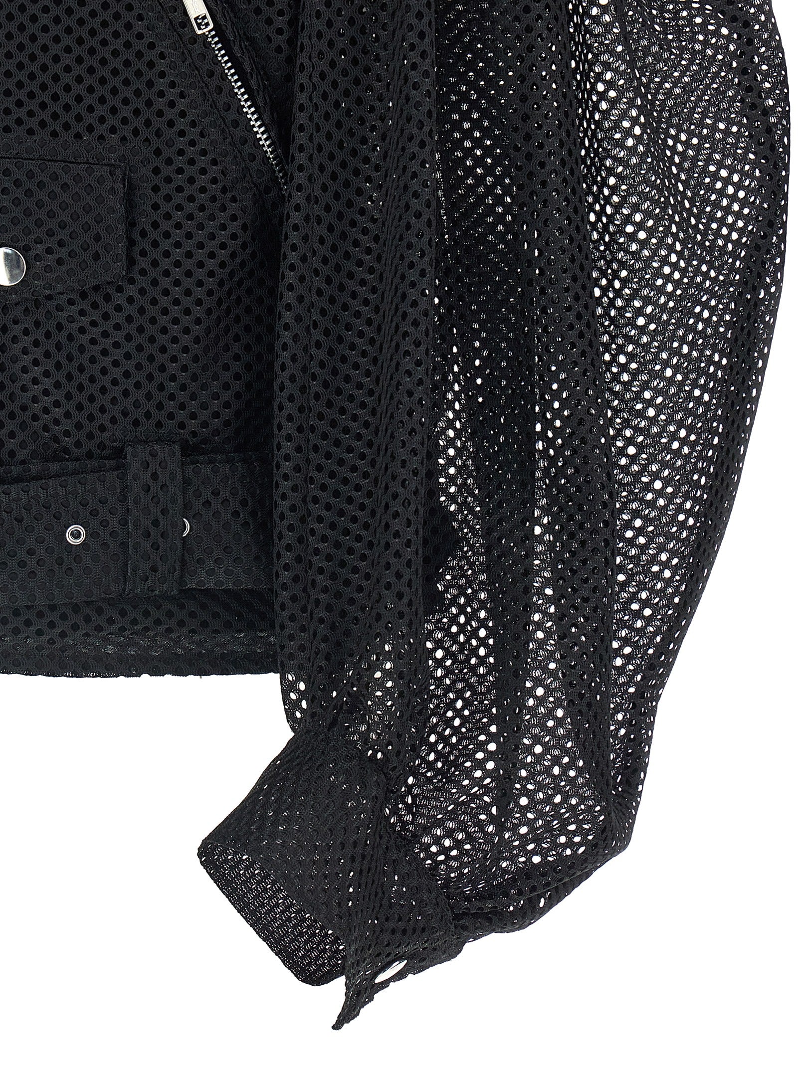 Comme Des Garcons Black Mesh Jacket