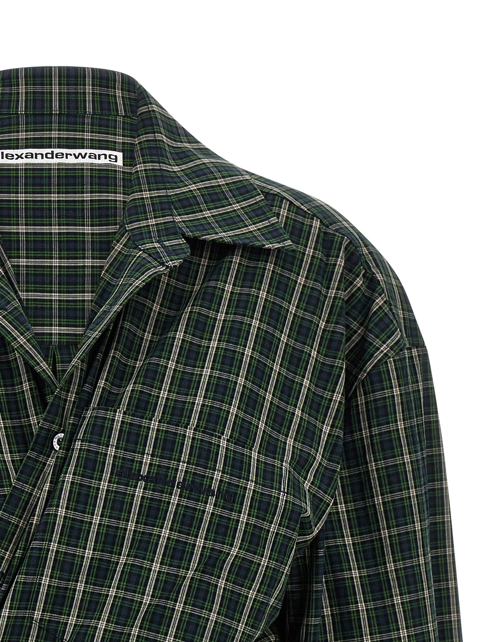 Alexander Wang Wallet Shirt Dress