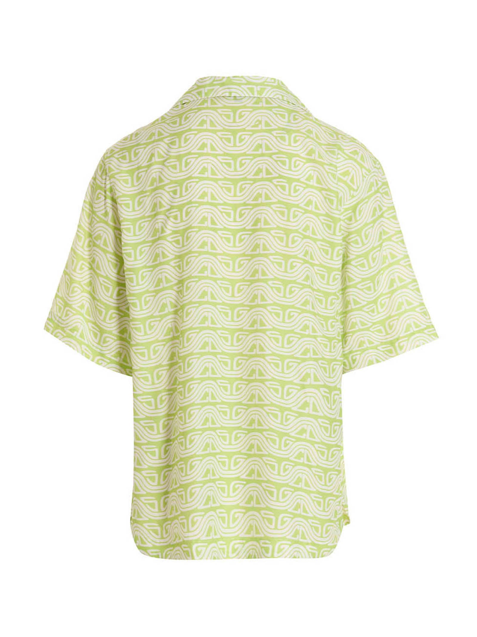 Gcds Waved Logo Shirt