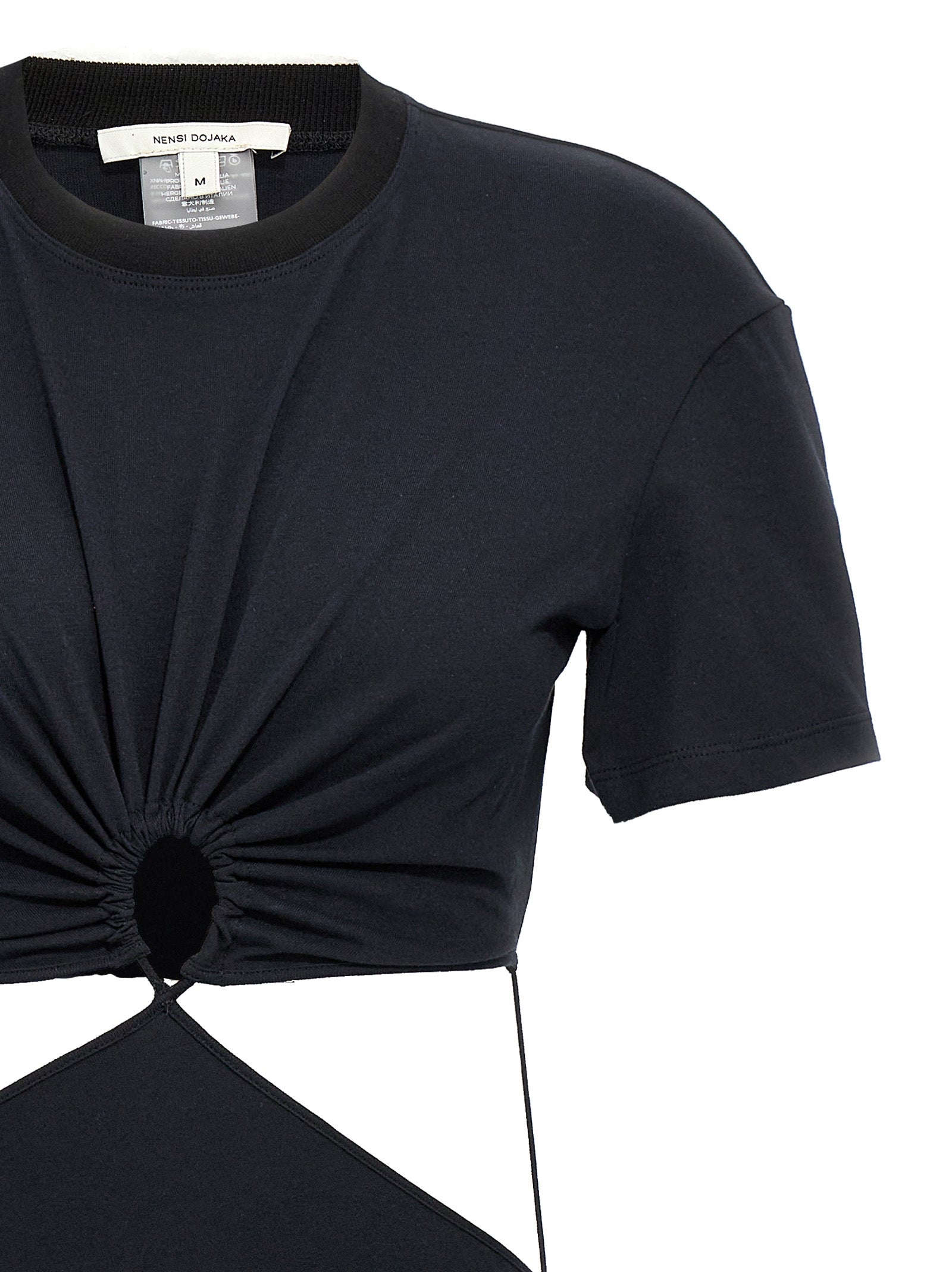 Nensi Dojaka Cut-out T-shirt Dress